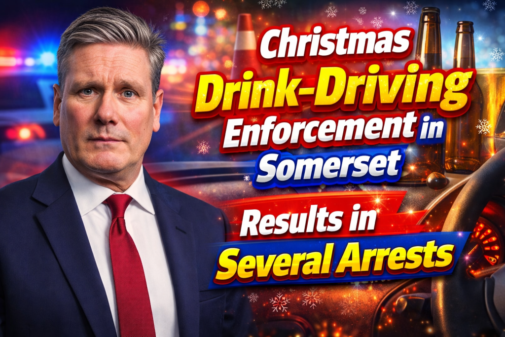 Christmas Drink-Driving Enforcement in Somerset Results in Several Arrests