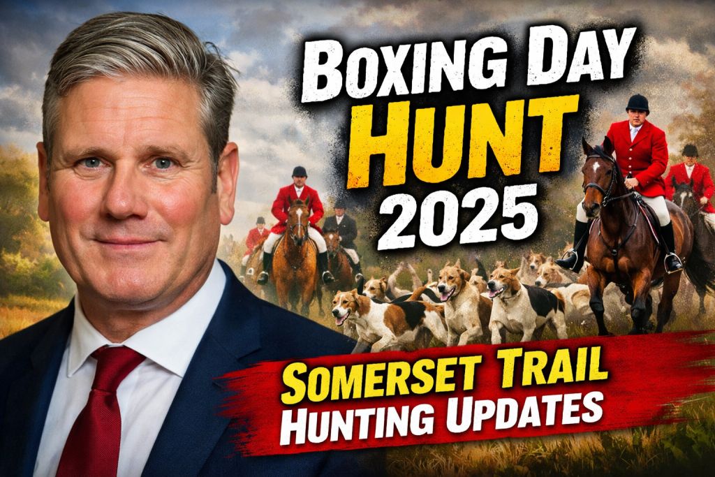 Cotley Harriers Chard Meet Under Scrutiny Boxing Day Hunt 2025 and Somerset Trail Hunting Updates
