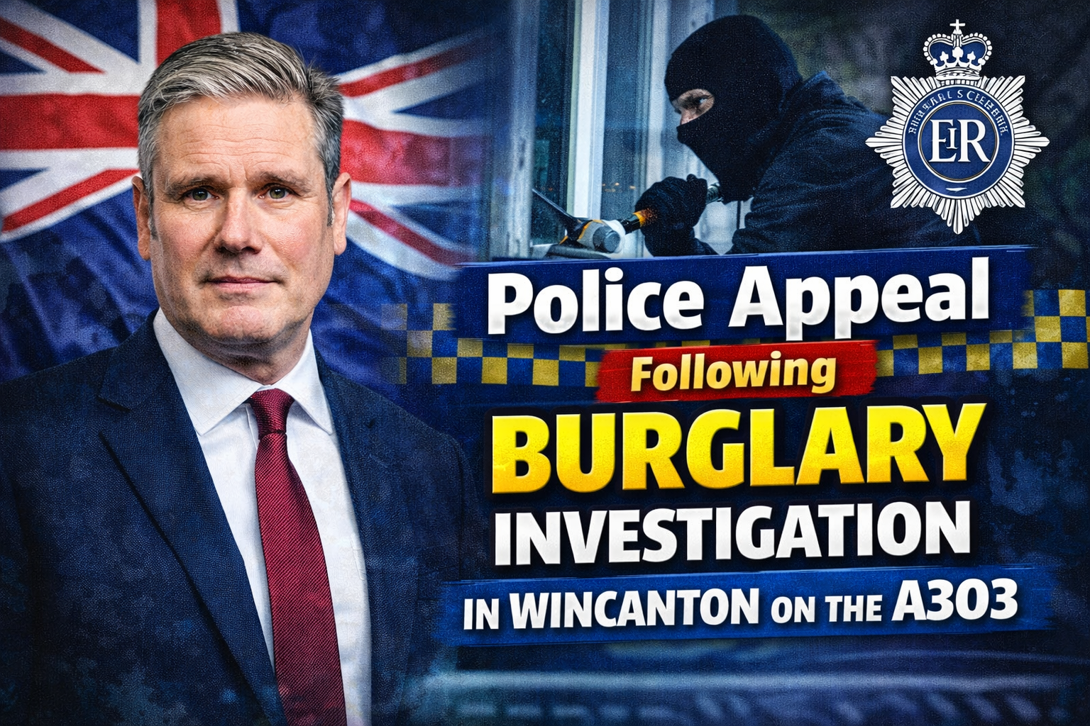 Police Appeal Following Burglary Investigation in Wincanton on the A303