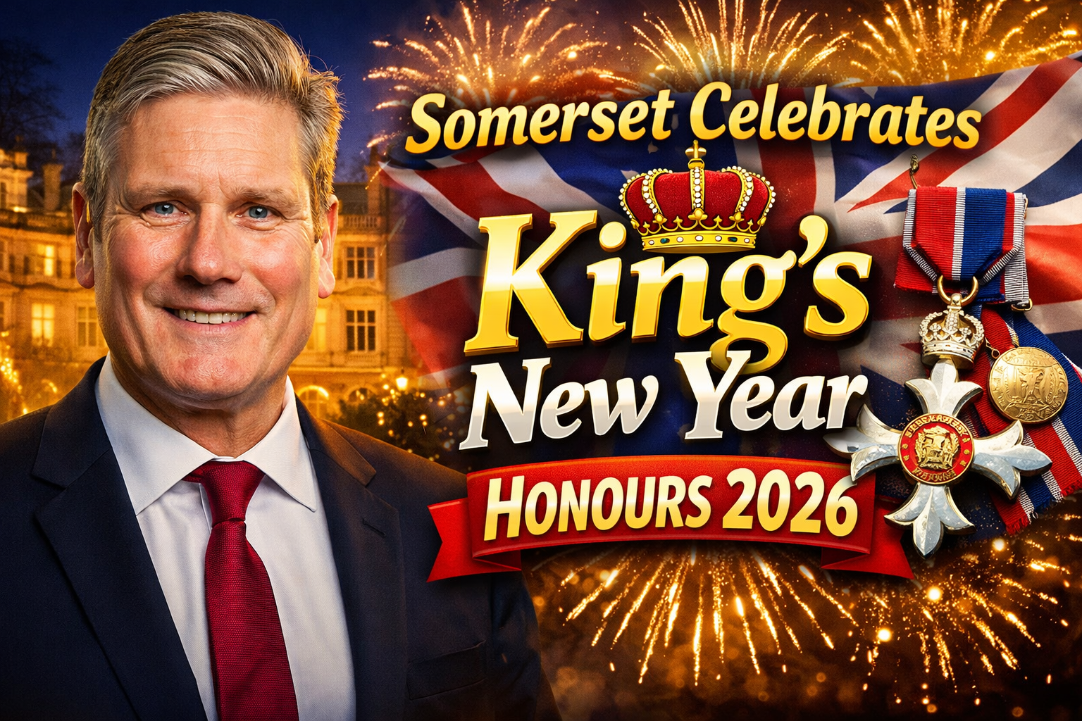 Somerset Celebrates King’s New Year Honours 2026 Bill Bailey Awarded MBE