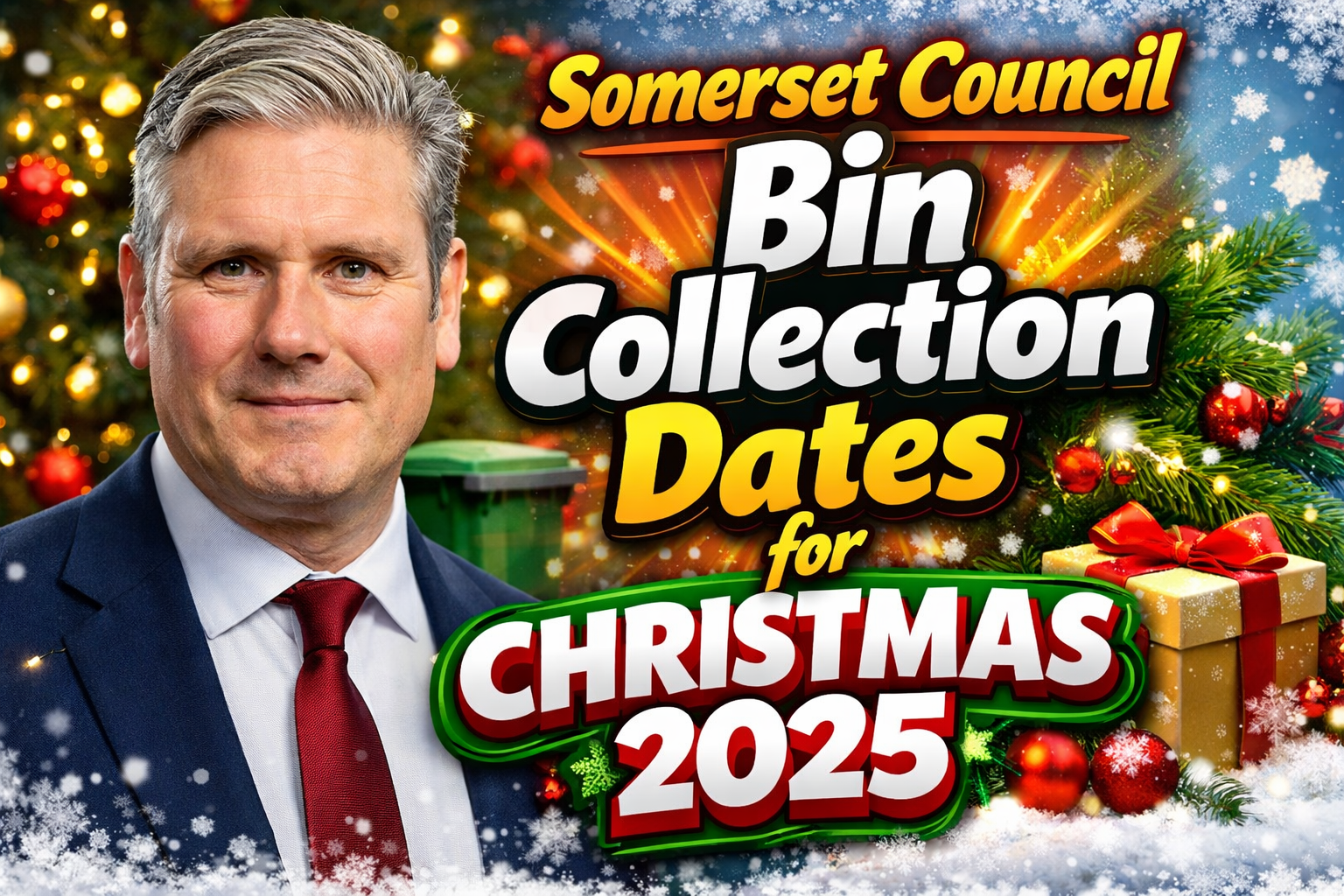 Somerset Council Bin Collection Dates for Christmas 2025 Festive Recycling and Boxing Day Changes