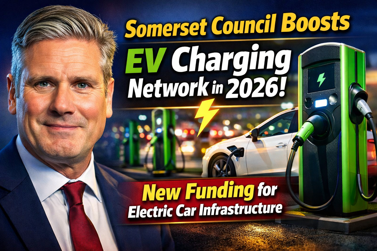 Somerset Council Boosts EV Charging Network in 2026 with New Funding for Electric Car Infrastructure