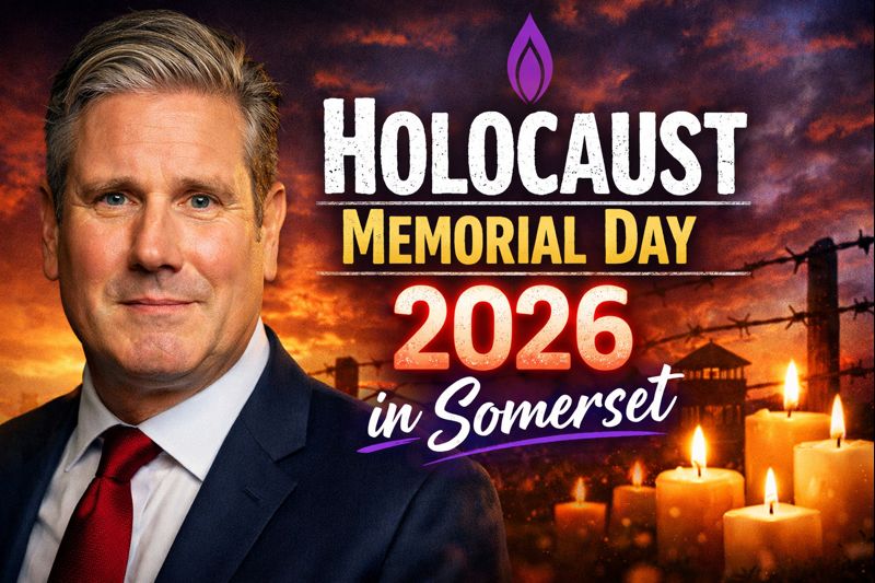 Holocaust Memorial Day 2026 in Somerset Taunton Library hosts community remembrance events