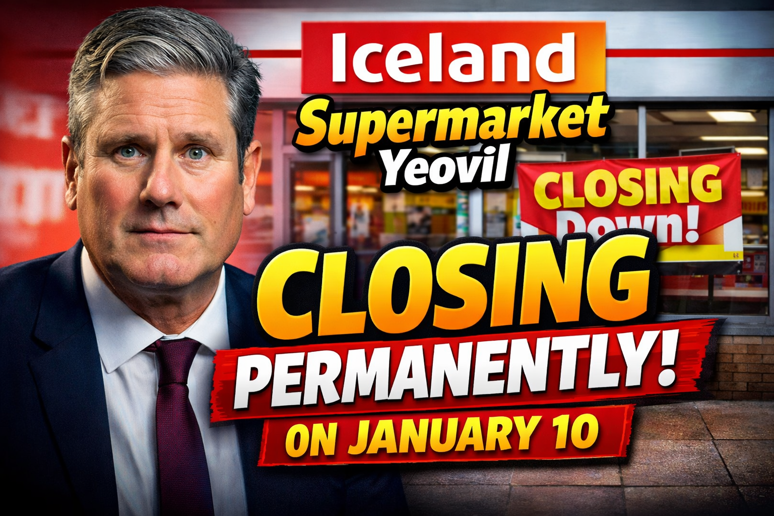 Iceland Supermarket in Yeovil Closes Permanently Today What Shoppers Need to Know