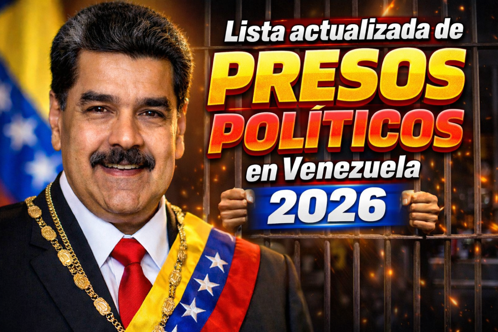 Lista actualizada de presos políticos en Venezuela 2026 según Foro Penal cifras y detalles