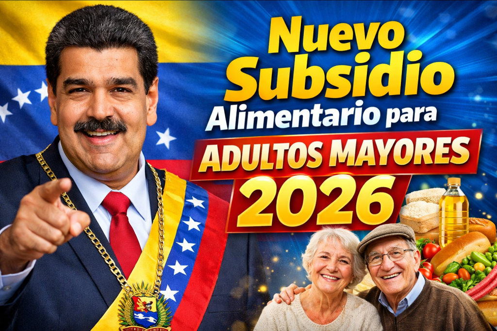 Nuevo Subsidio Alimentario para Adultos Mayores 2026 cómo verificar si está disponible