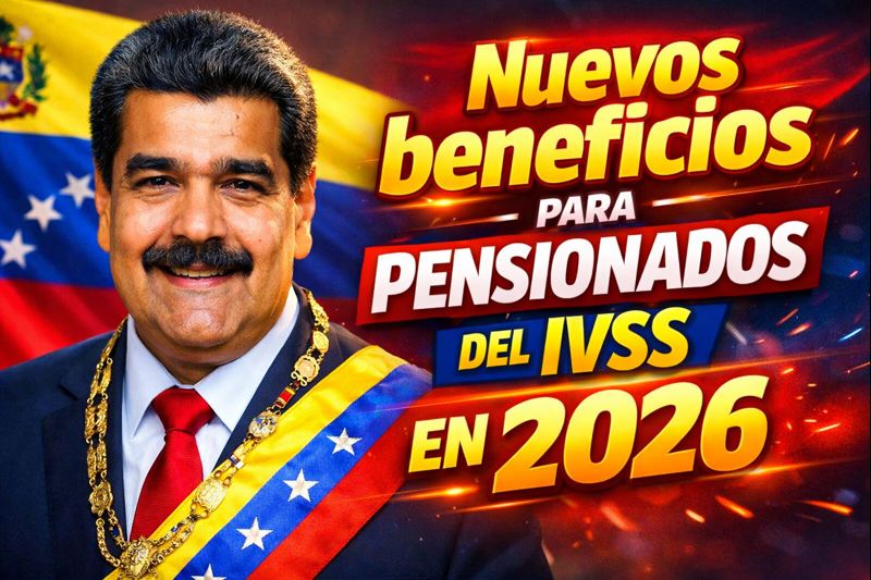 Nuevos beneficios para pensionados del IVSS en 2026 lista completa y quiénes los reciben'