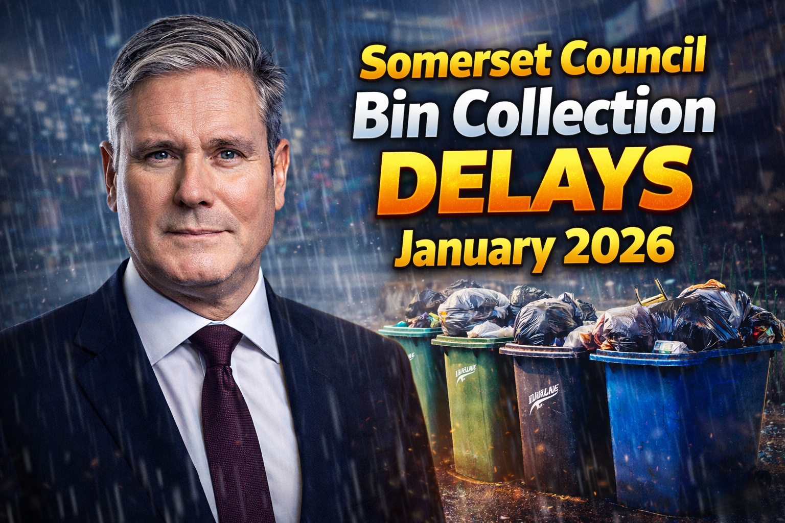 Somerset Council Bin Collection Delays January 2026 New Schedule & Updates