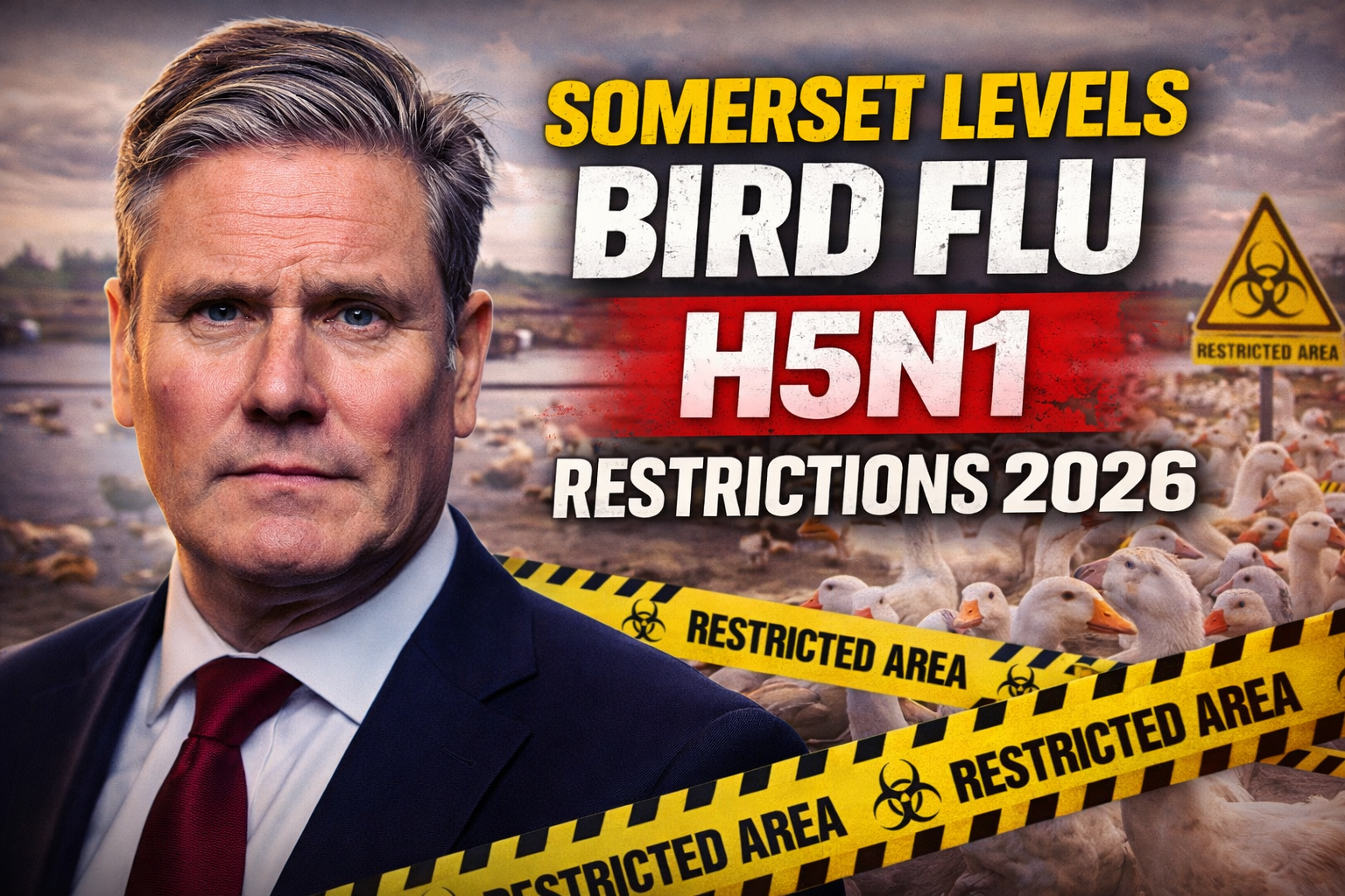 Somerset Levels Bird Flu H5N1 Restrictions 2026 What Residents Need to Know