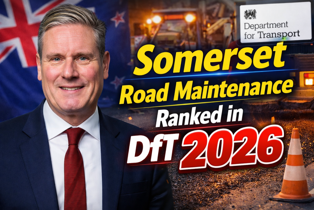Somerset Road Maintenance Ranked in DfT 2026 How Local Roads Compare Across the UK