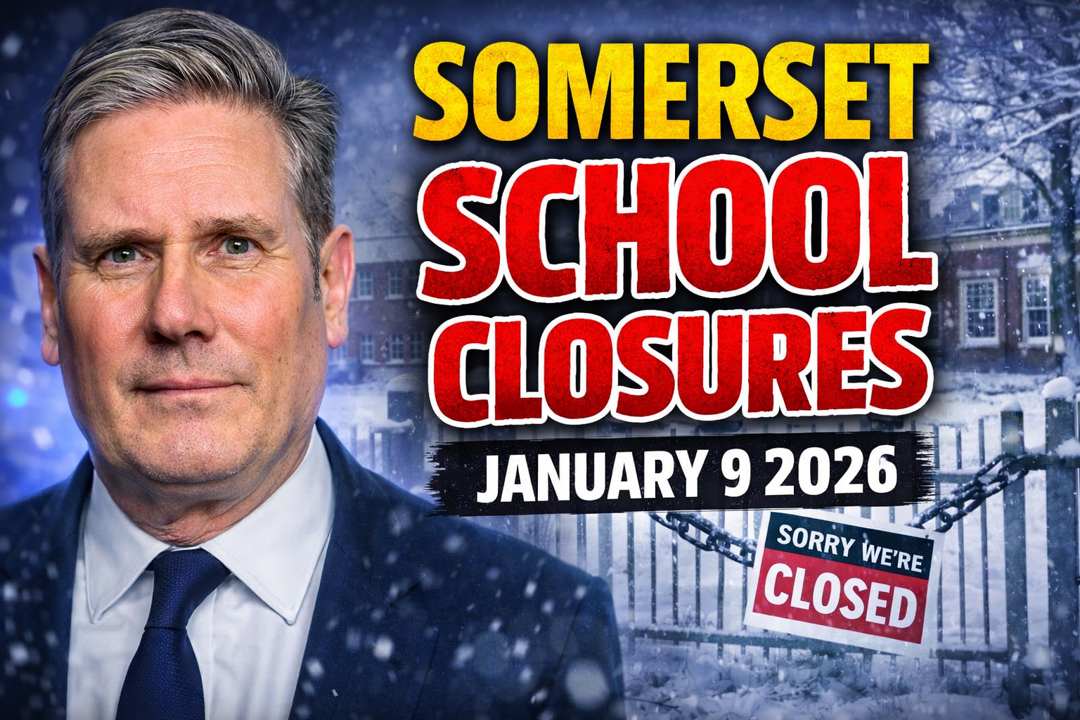 Somerset School Closures January 9 2026 Full List of Affected Schools
