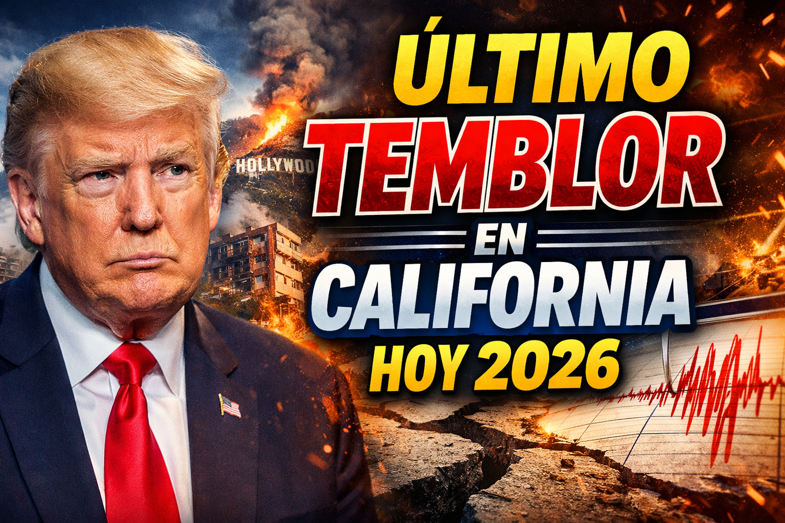 Último temblor en California hoy 2026 magnitud, hora exacta y mapa de sismos en tiempo real