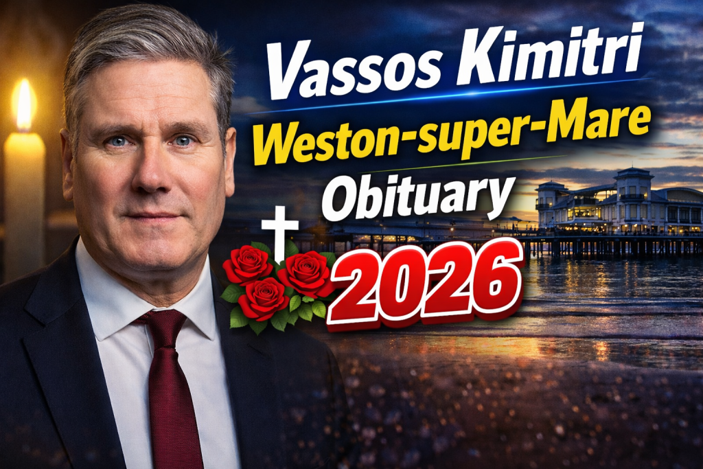 Vassos Kimitri Weston-super-Mare Obituary 2026 Community Tributes and Memories