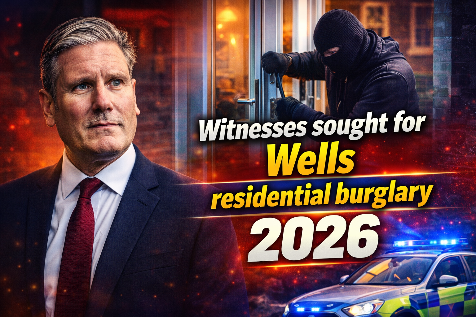 Witnesses sought for Wells residential burglary 2026 how to report information