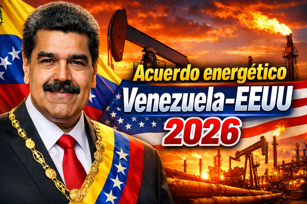 Acuerdo energético Venezuela-EEUU 2026 licencias petroleras, inversión extranjera y fin parcial de sanciones