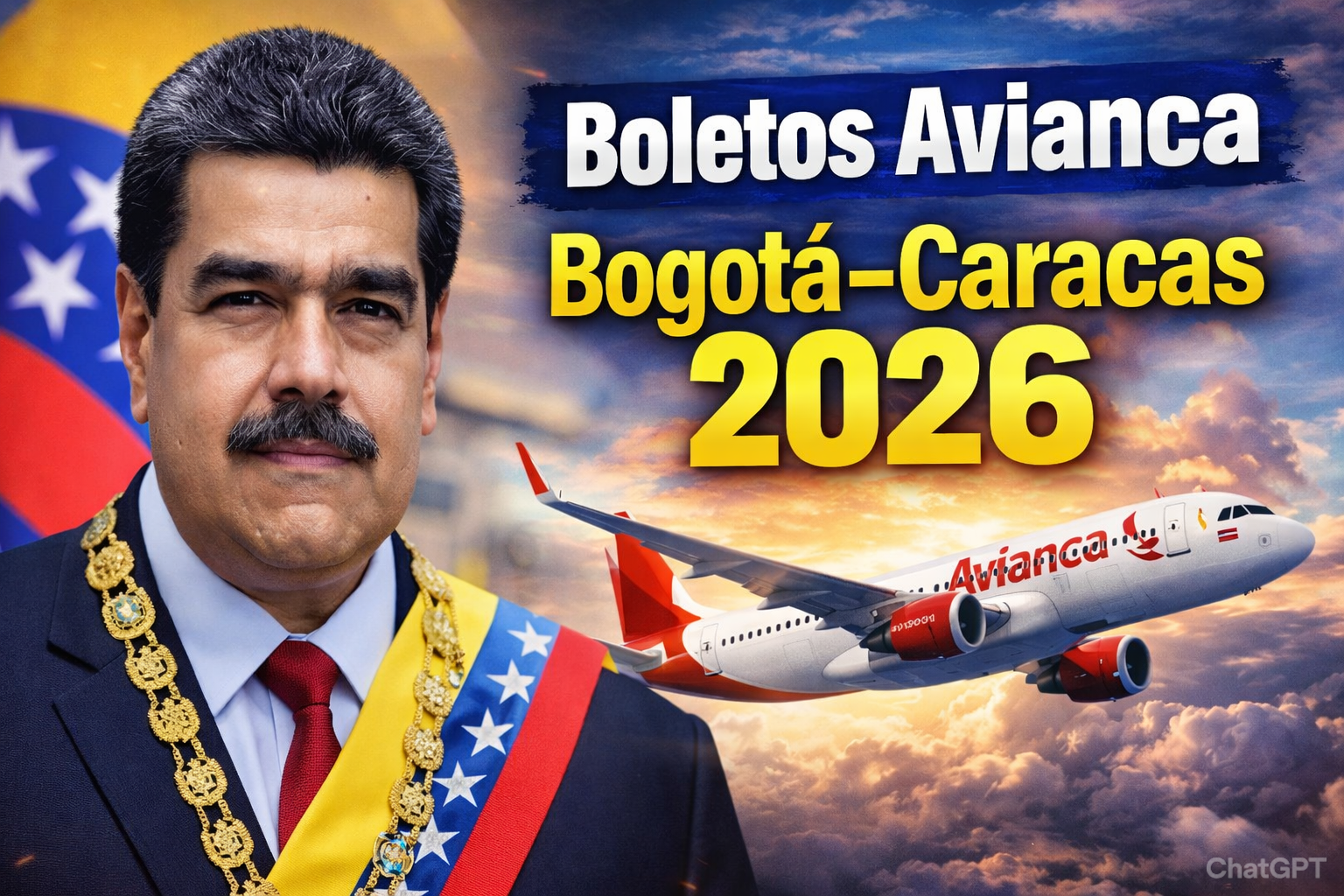 Boletos Avianca Bogotá–Caracas 2026 Precios desde $436 Ida y Vuelta tras Reanudación de Vuelos