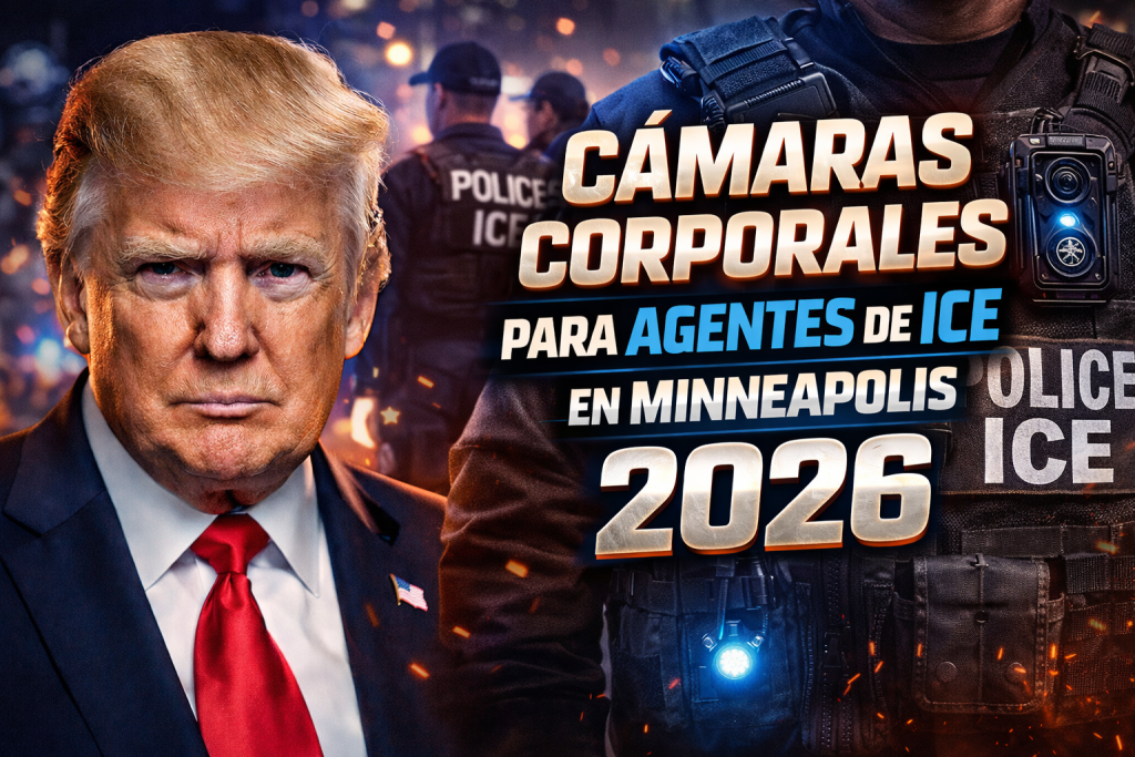 Cámaras corporales para agentes de ICE en Minneapolis 2026 nuevas reglas del DHS y mayor transparencia