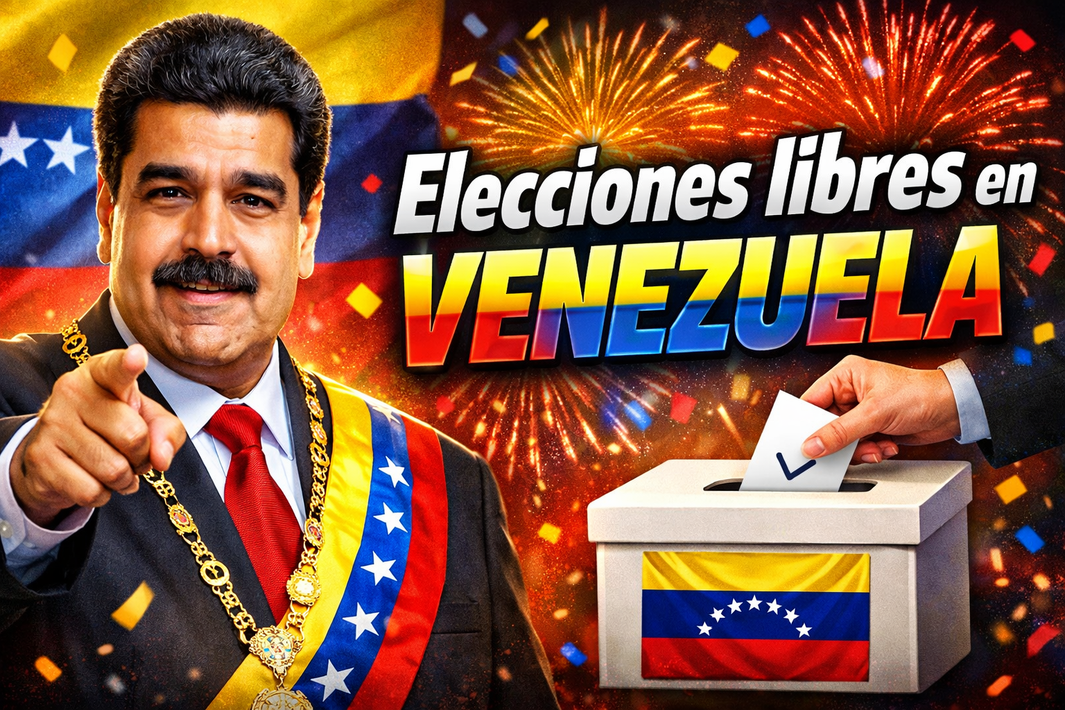 Elecciones libres en Venezuela Human Rights Watch exige cambios judiciales y del CNE