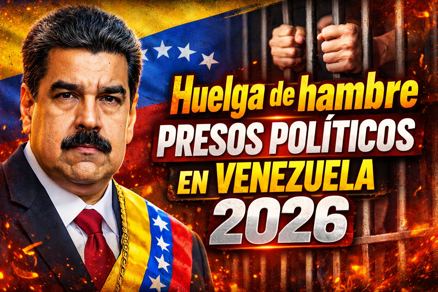 Huelga de hambre presos políticos en Venezuela 2026 protesta por exclusión de la ley de amnistía