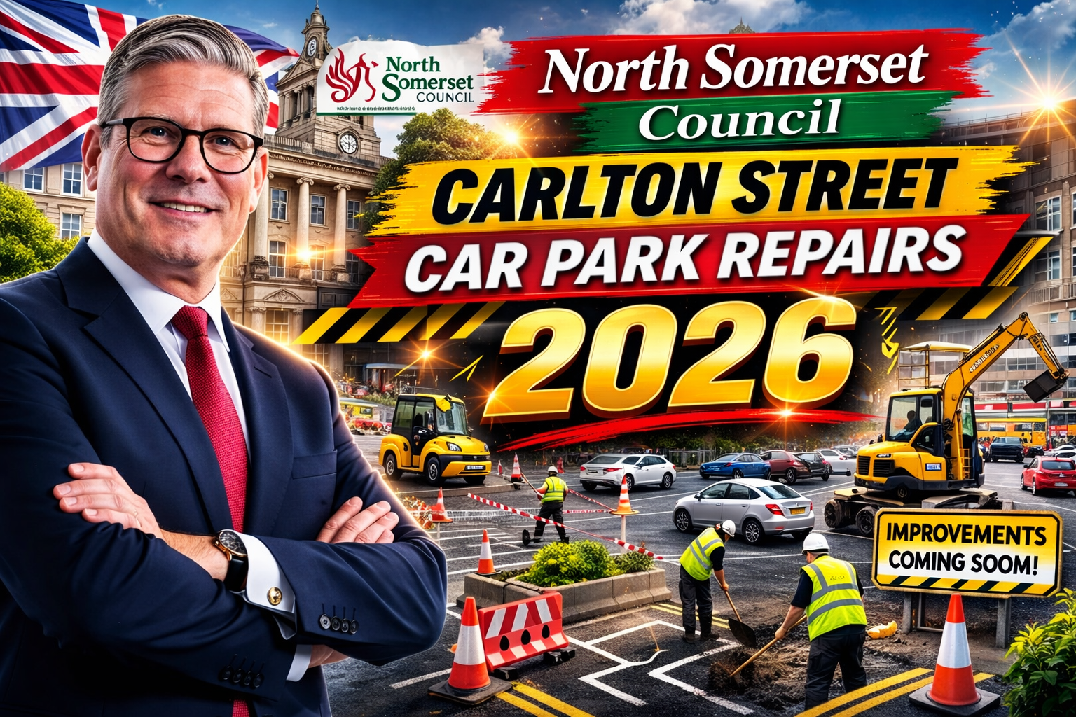 North Somerset Council Carlton Street Car Park Repairs 2026 Weston-super-Mare Structural Issues and Budget Deficit Explained