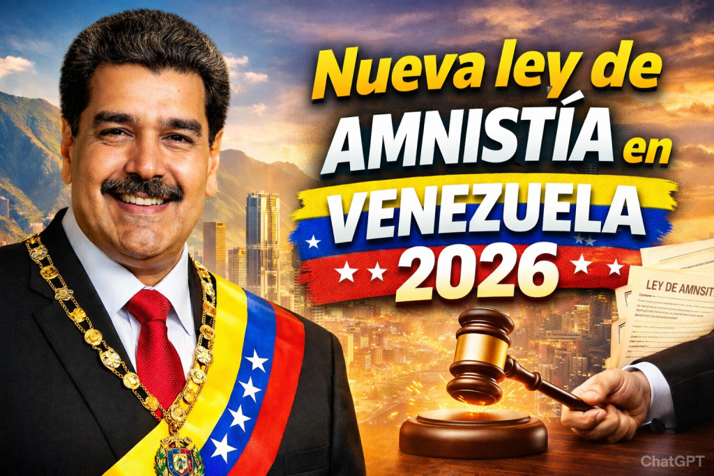 Nueva ley de amnistía en Venezuela 2026 qué incluye y cuándo liberarán a los presos políticos
