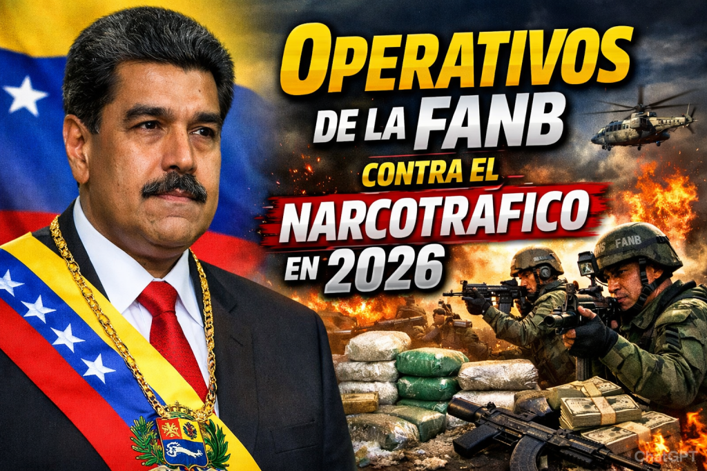 Operativos de la FANB contra el narcotráfico en 2026 aeronaves destruidas, incautaciones y balance militar