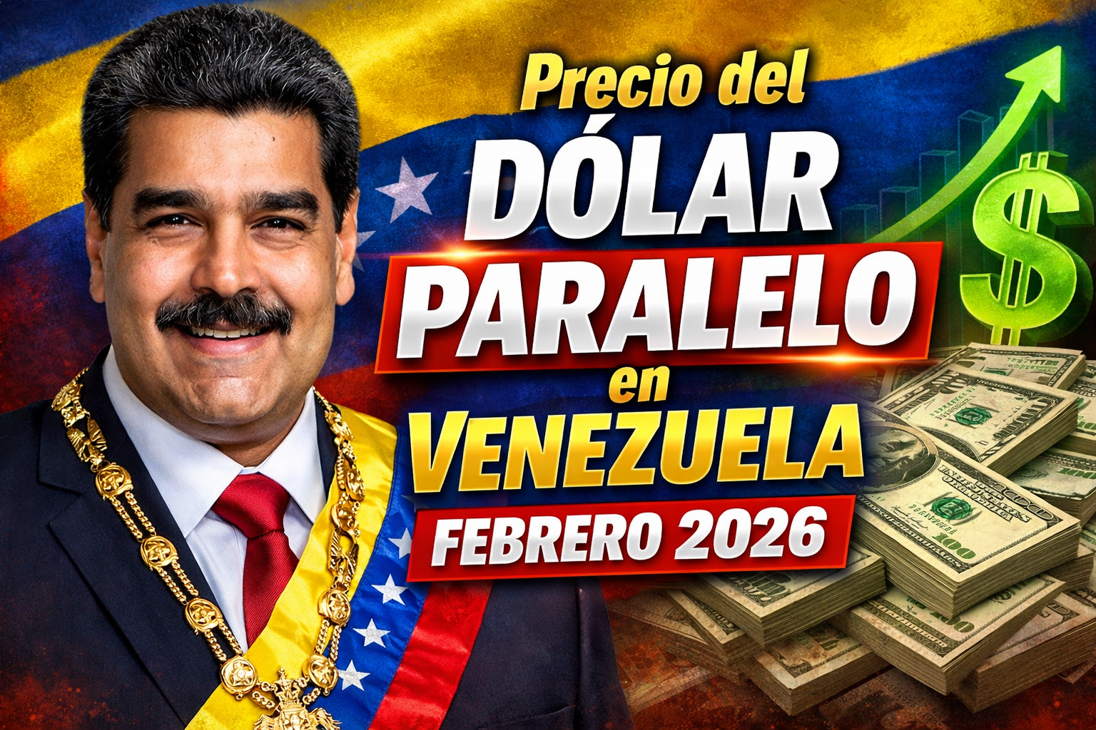 Precio del dólar paralelo en Venezuela febrero 2026 cotización actual y comparación con el dólar oficial