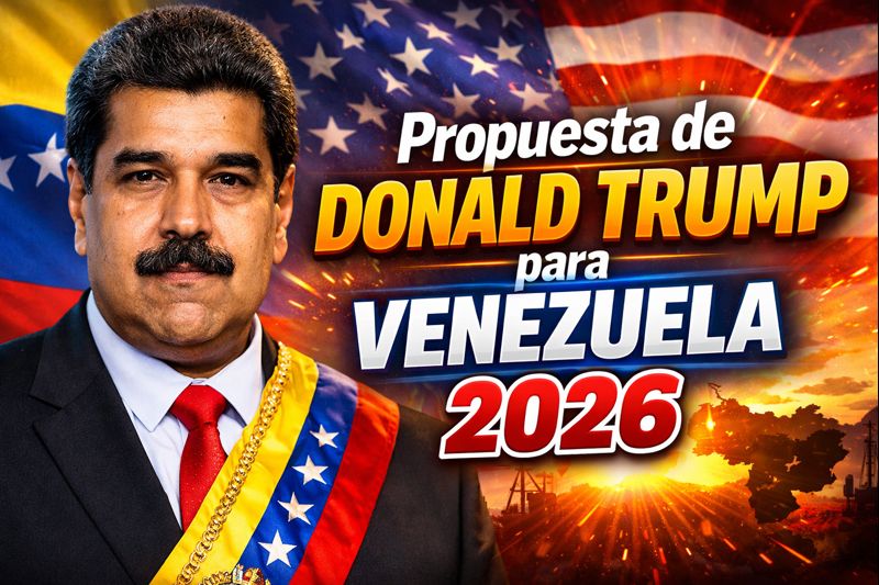 Propuesta de Donald Trump para Venezuela 2026 Gobierno de Transición y Diálogo entre Maduro y la Oposición