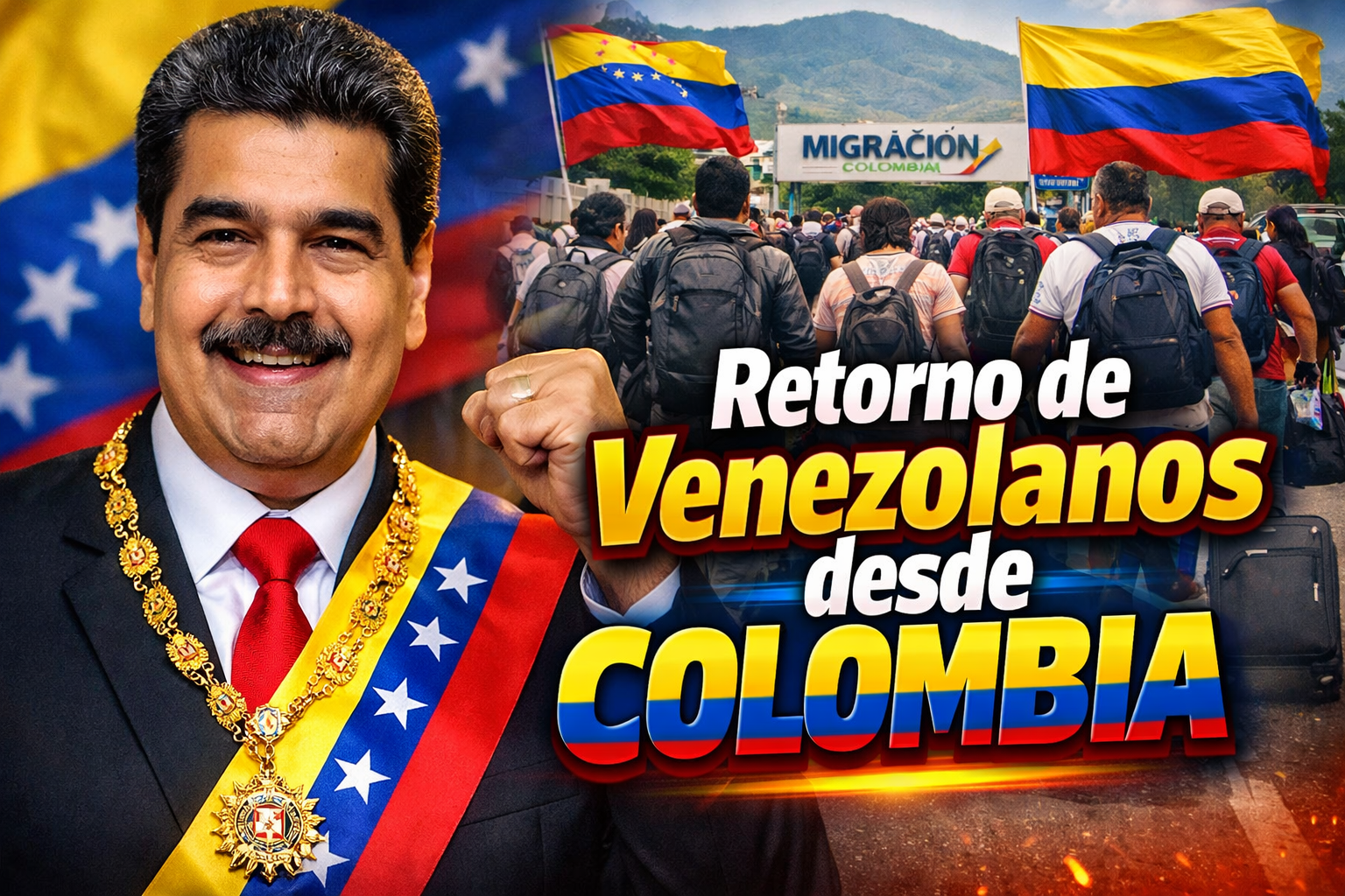 Retorno de Venezolanos desde Colombia Situación en la Frontera de Táchira