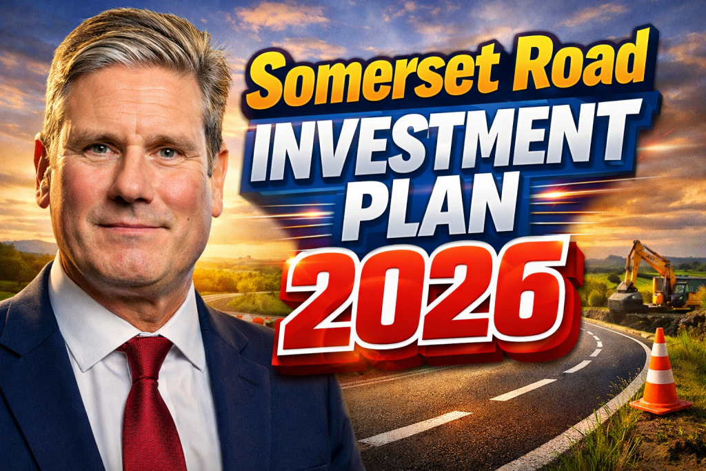 Somerset Road Investment Plan 2026 Major Funding to Fix Potholes and Upgrade A & B Roads
