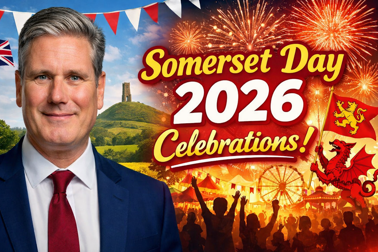 Somerset Day 2026 Celebrations Dragon Statue Tour and Community Events Planned Across the County