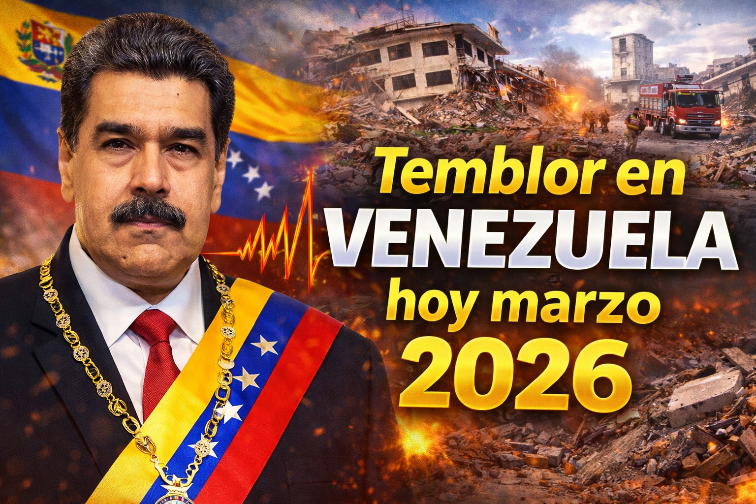 Temblor en Venezuela hoy marzo 2026 FUNVISIS reporta sismos recientes y epicentros