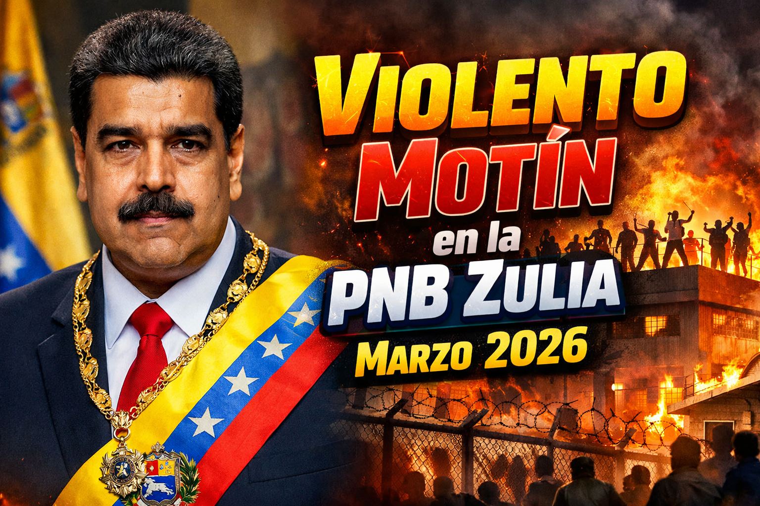 Violento Motín en la PNB Zulia Marzo 2026 Situación Carcelaria en Venezuela Deja Varios Heridos